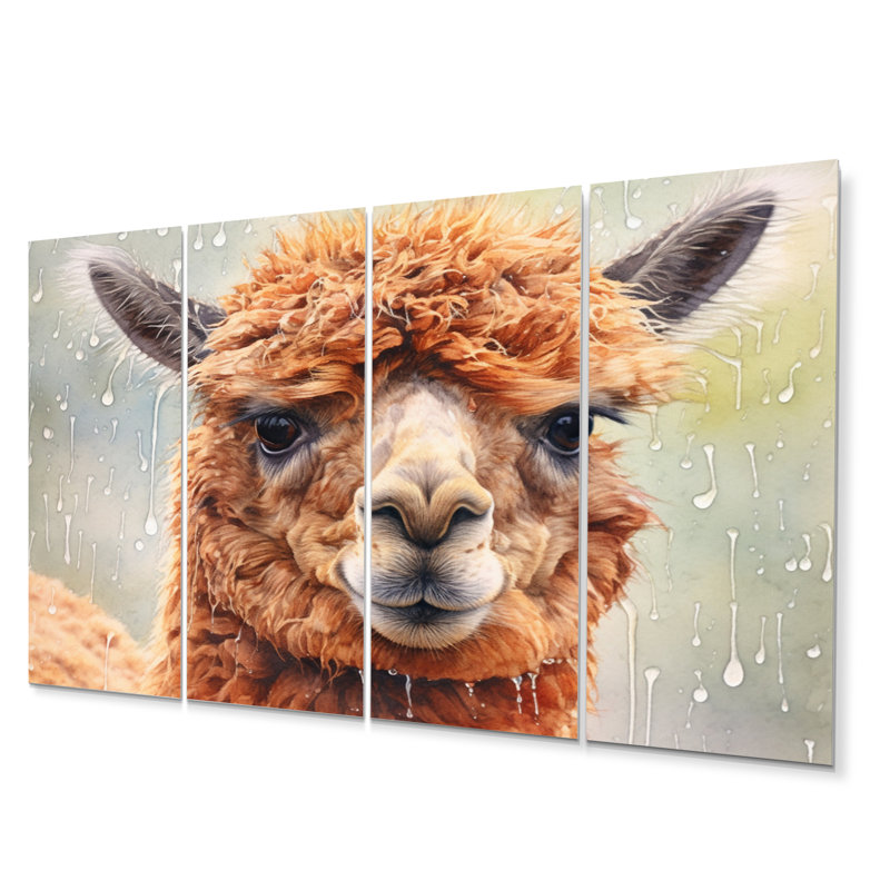 Boho Animals Wall Decor on Metal