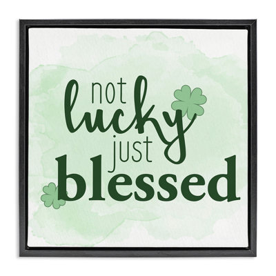 Just Blessed Green Shamrocks