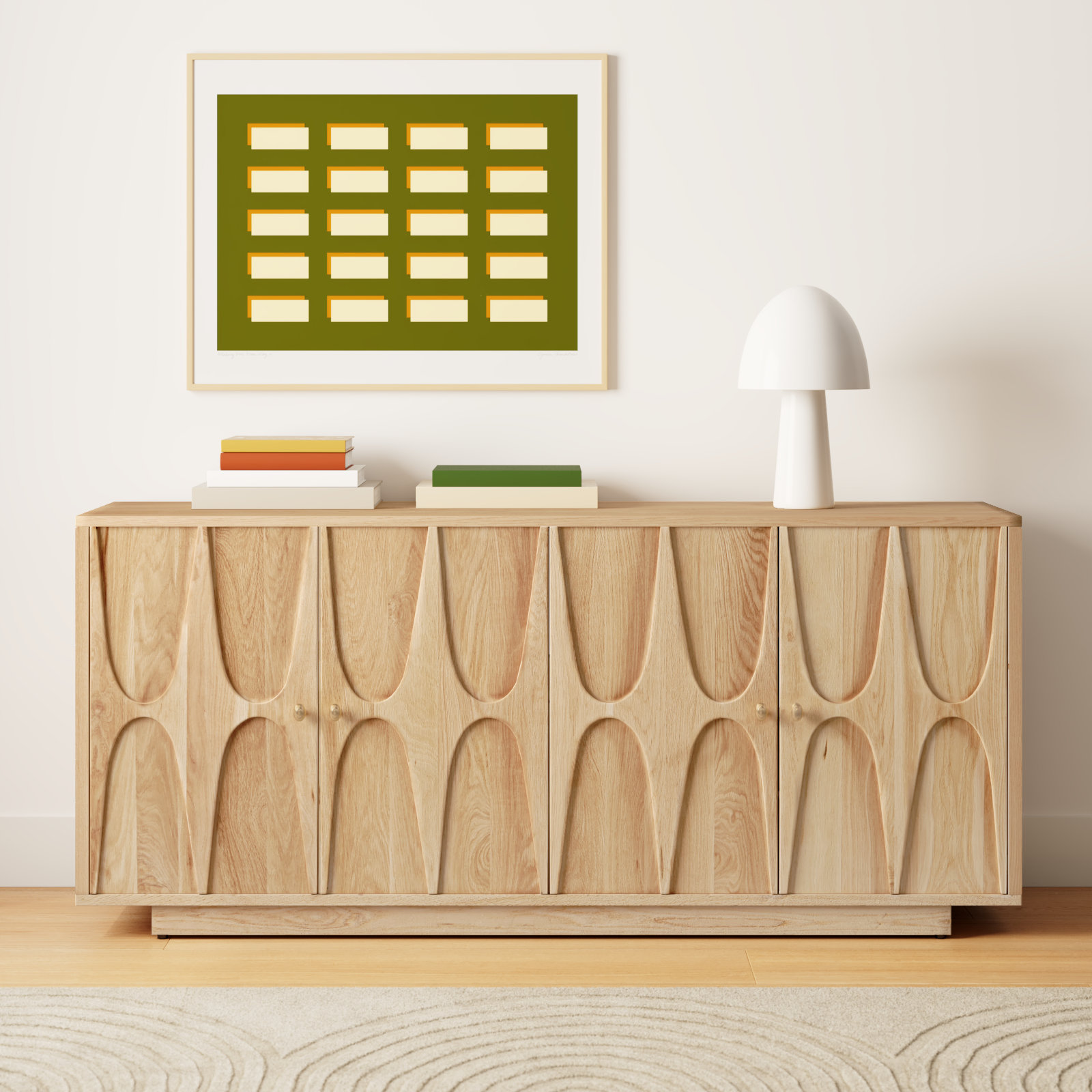 Myers 72'' Sideboard, Natural