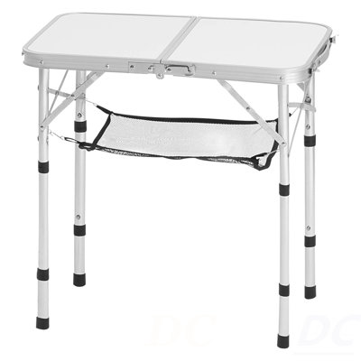 Table de camping pliante portative en aluminium 2 pi