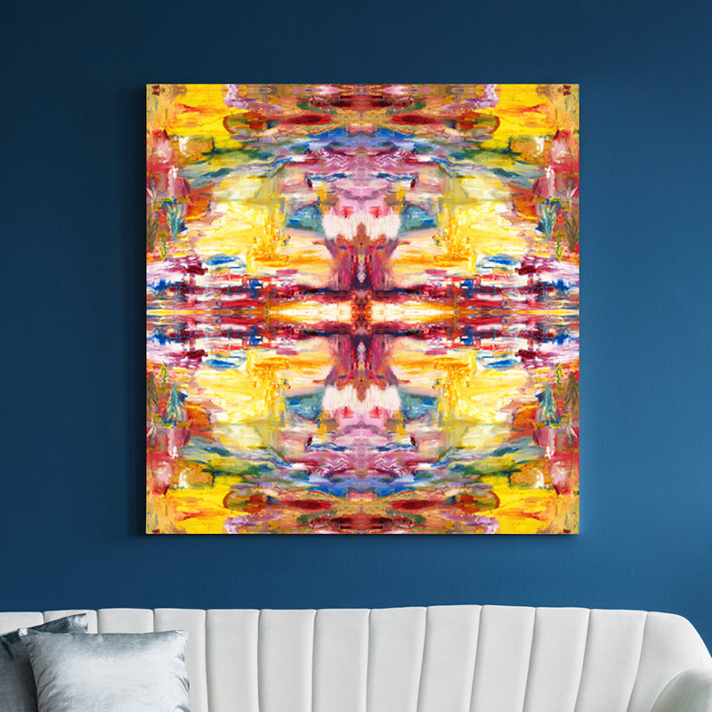 Malta Painting by Irina Gorbman, 36" H x 36" W