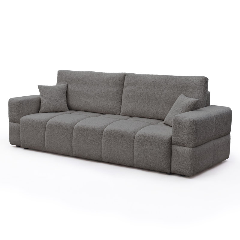 3 Seater Sofa, Dark Grey