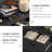 6 Drawer Double Dresser,wide Chest Of 6 Drawers,wood Storage Tower Clothes Organizer, Large Storage Cabinet, Dresser With Sturdy Base For Dressing Room, Bedroom, Living Room, Study Room,black