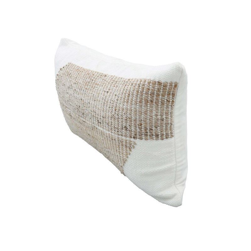 Loma Geometric Outdoor Throw Pillow, 12" x 21", Rectangular