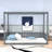 Wooden Canopy Floor Bed With Fence-1985284435-1985284433