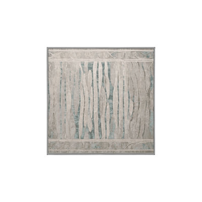 Tapis gris lavable à la machine