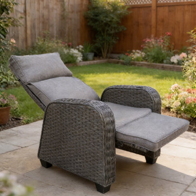Essence Recliner Patio Chair With Cushion