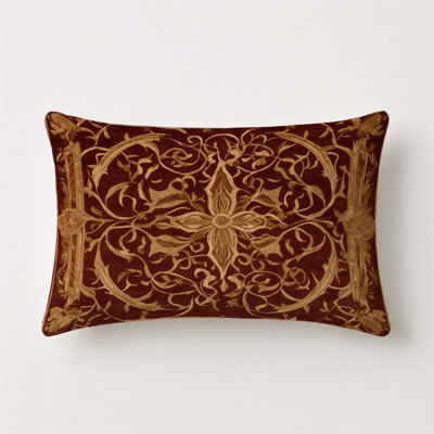 Mythic Labyrinth Indoor And Outdoor Throw Pillow