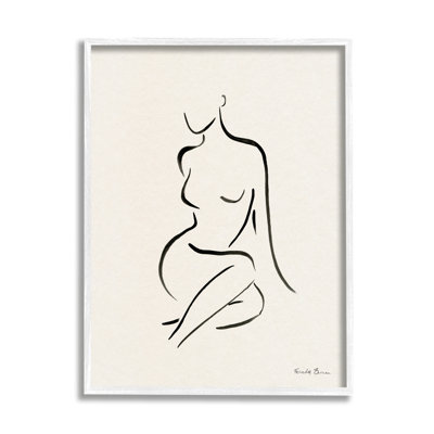Minimal Nude Outline par Farida Zaman