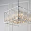Abingdon 6 - Light Chrome Square/Rectangle Pendant