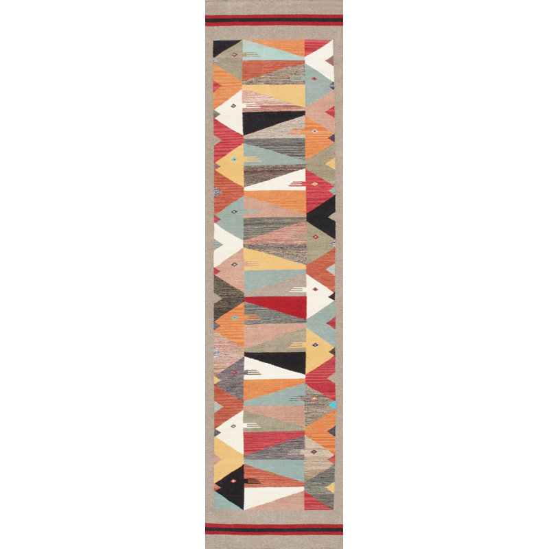 Tuscany Hand-Woven Multi Wool Area Rug