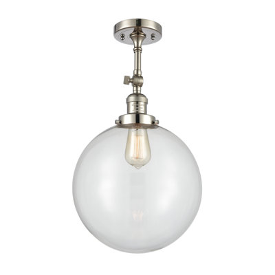 Ciacchi Glass Semi Flush Mount
