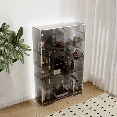 Dust-proof acrylic display accent cabinet