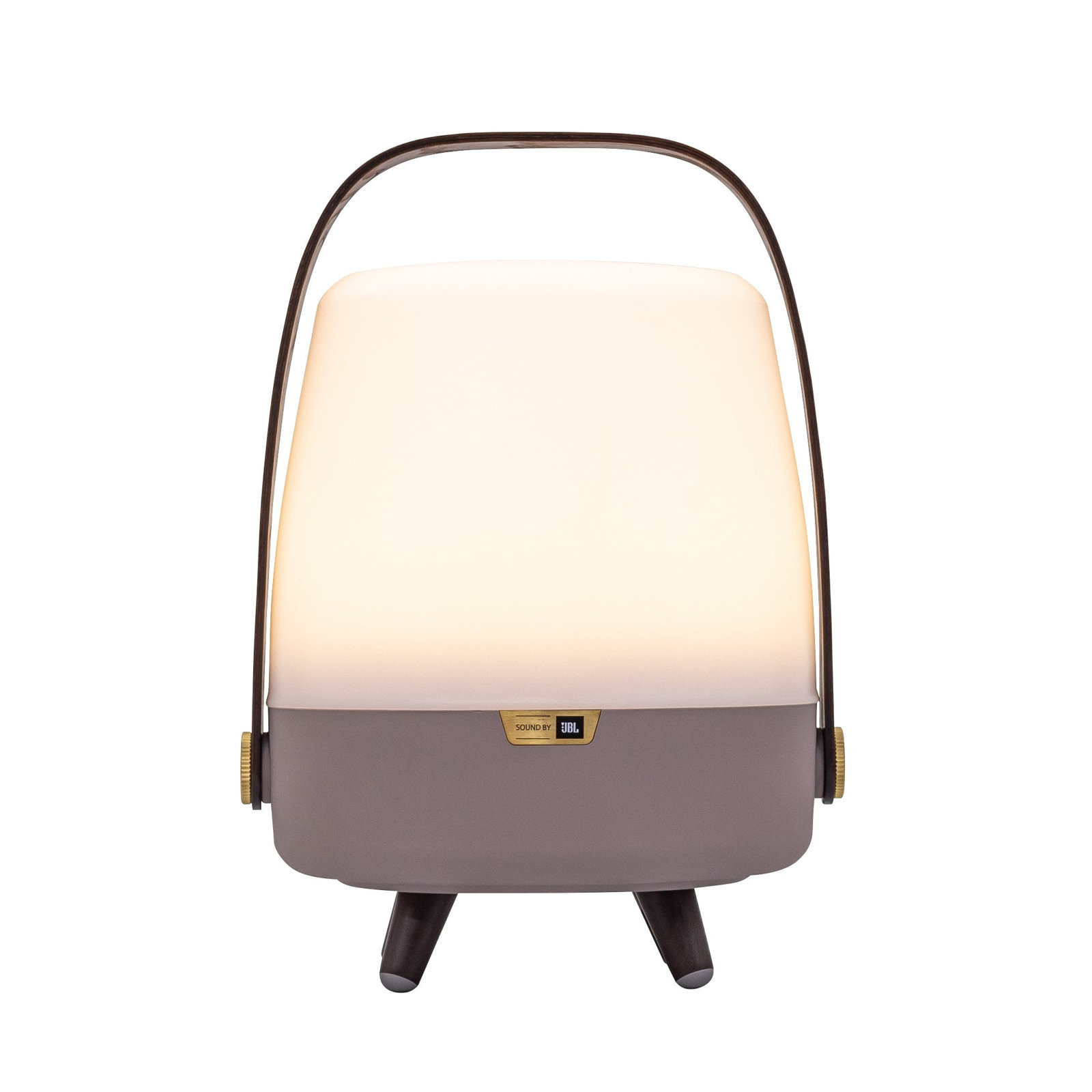 Lite Up Play Mini Portable Speaker, Brown