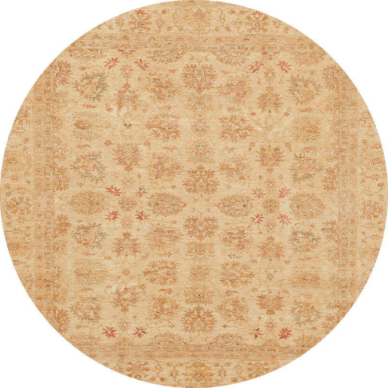 Tapis abstrait moderne 3973, Rond 4 pi