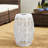 Loiret Accent Stool or Garden Stool with Solar Powered Light-892402196