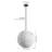 1-Light Globe Pendant Light White-442796026-436210116