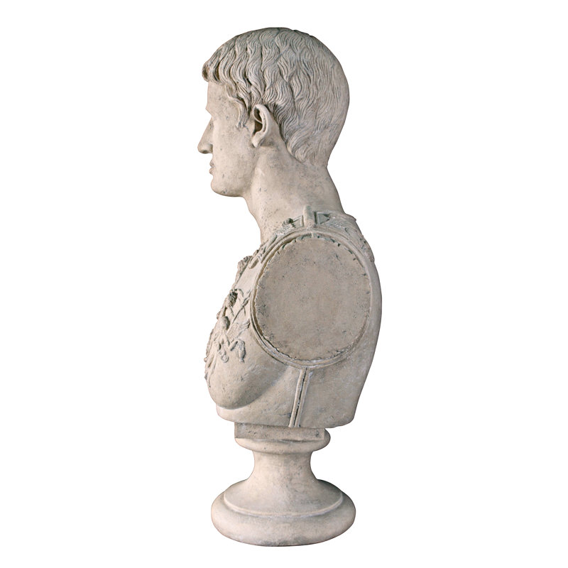 Caesar Augustus of Prima Porta Grand-Scale Sculptural Bust