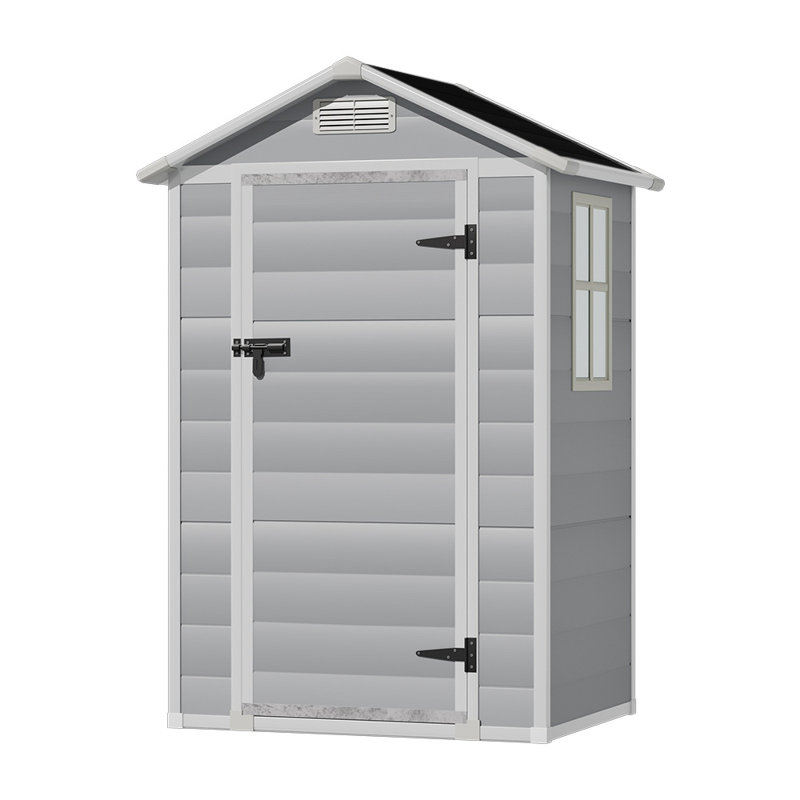 4X3FT Apex Roof Garden Shed