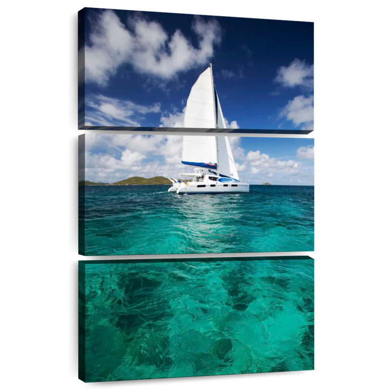 Mehar Catamaran Boat, H 32 po x l 20 po