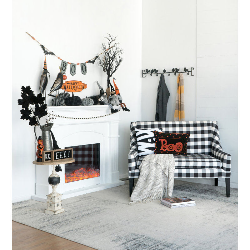  Housse de coussin rectangulaire en coton