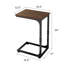 Table d'appoint réglable en forme de C, plateau télé à glisser sous le canapé pour le salon et la chambre-275531693-275193716