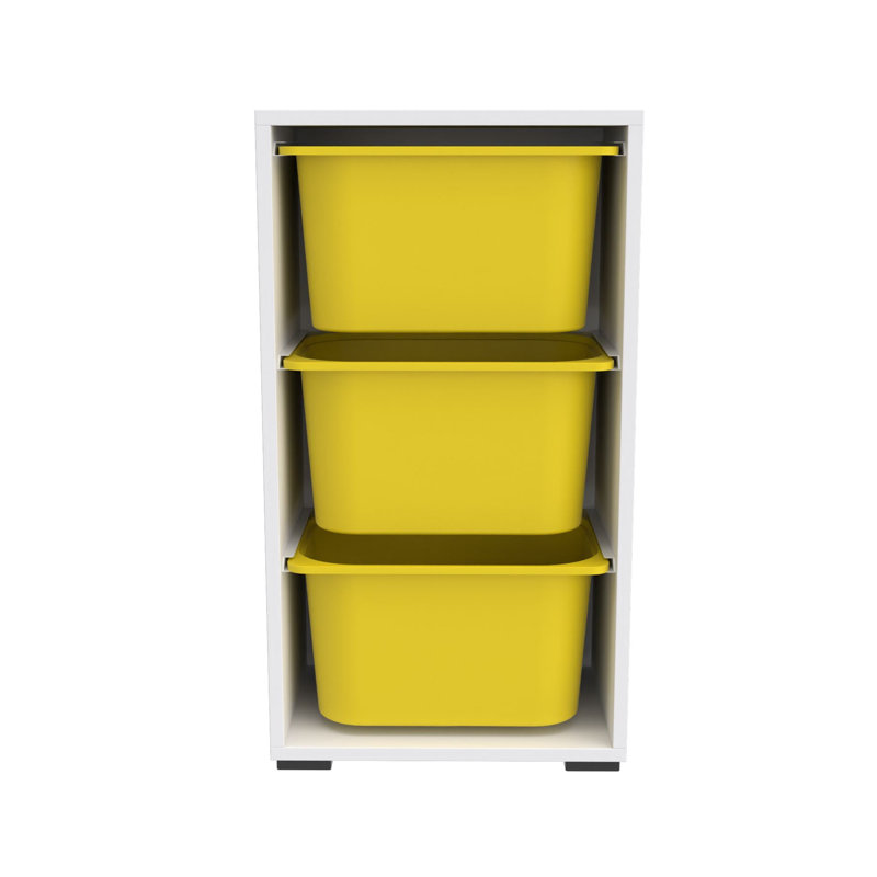 Armoire polyvalente, Jaune