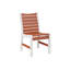 Berlin Gardens Bristol Regular Top With White Base Dining Chair-468211296