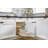 Two-Tier Maple Solid Bottom Girasolo For Left Door/Blind Right Corner Cabinet - 12" Opening-102782854