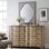 Commode 8 tiroirs avec miroir Adante