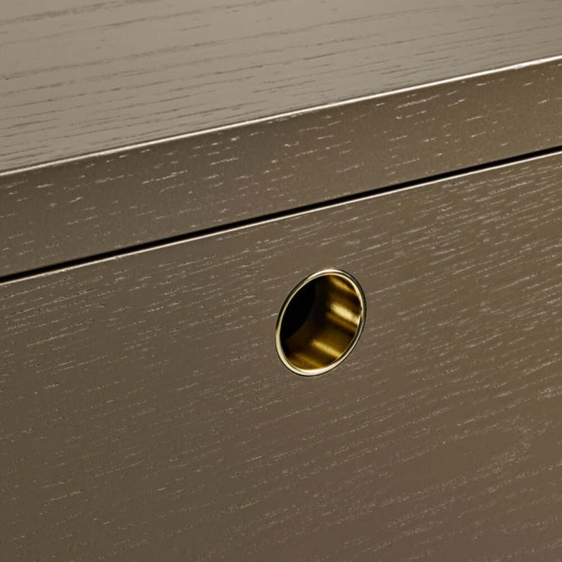 Peek 49'' W Credenza, Dark Olive