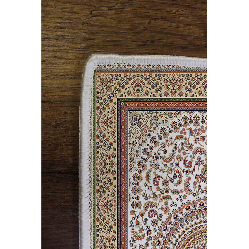 Premium 3D Printed Area Rug, 5.2 x 7.5 Feet, 100% Polyester, 650 g/m² | Antibacterial, Non-Slip PVC Dot Underside, Machine Washable | Ideal for Living Room, Bedroom & Home Decor, Soft Pile Height: 0.3 Inches
