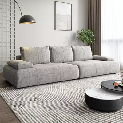 Simple Gray Casual Sofa