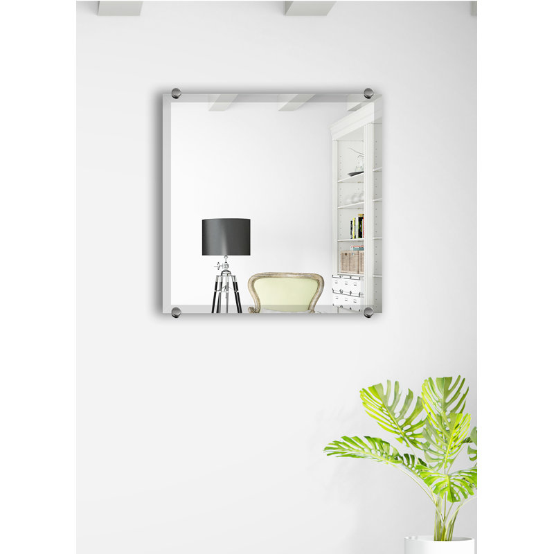 Mansell Flat Mirror, 28" H x 31" W