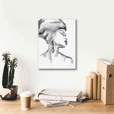 «Woman III BW» par Alan Majchrowicz, estampe numérique sur toile