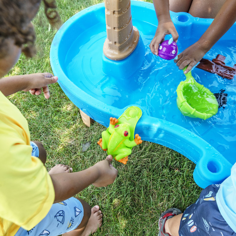Table d'eau extérieure en plastique pour tout-petits Step2