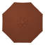 Parasol en bois de teck 11 pi-192420933