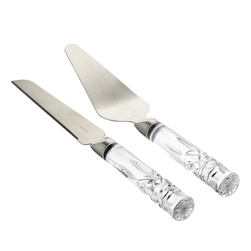 Waterford Lismore Cake Knife & Server Set
