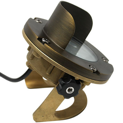 Projecteur à DEL basse tension en métal