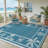 Reversible Outdoor Stain Resistant Modern Area Rug Washable Camping Carpet for Deck Reversible, Stain Resistant, Modern Design, Washable, for Outdoor Use-1194340323-1194340326