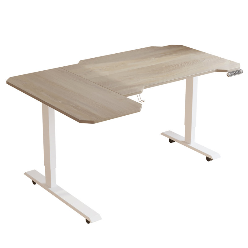 Daycia L-Shaped Height Adjustable Standing Desk