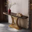Table console creuse de luxe italienne-1055263887