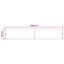 vidaXL Balcony Screen HDPE Outdoor Garden Protective Fence Privacy Sunshade-130379893-130381837