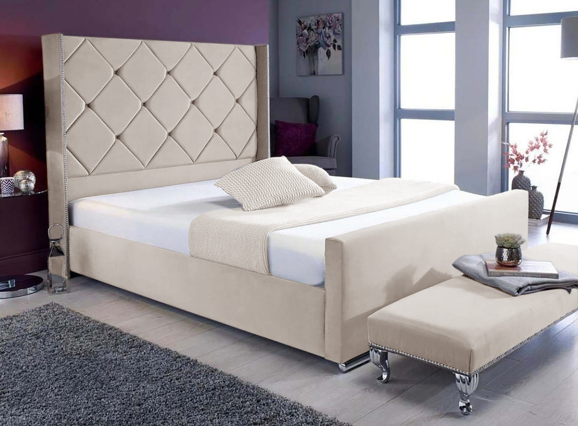 Trask Upholstered Bed Frame