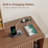 Fluted 6 Drawer Dresser with Shelves, 63'' Wide 17.7'' Depth Large Chest of Drawers for Bedroom, Modern TV Stand, Wood Closet Storage Organizer for Living Room, Dark Walnut-1379208452