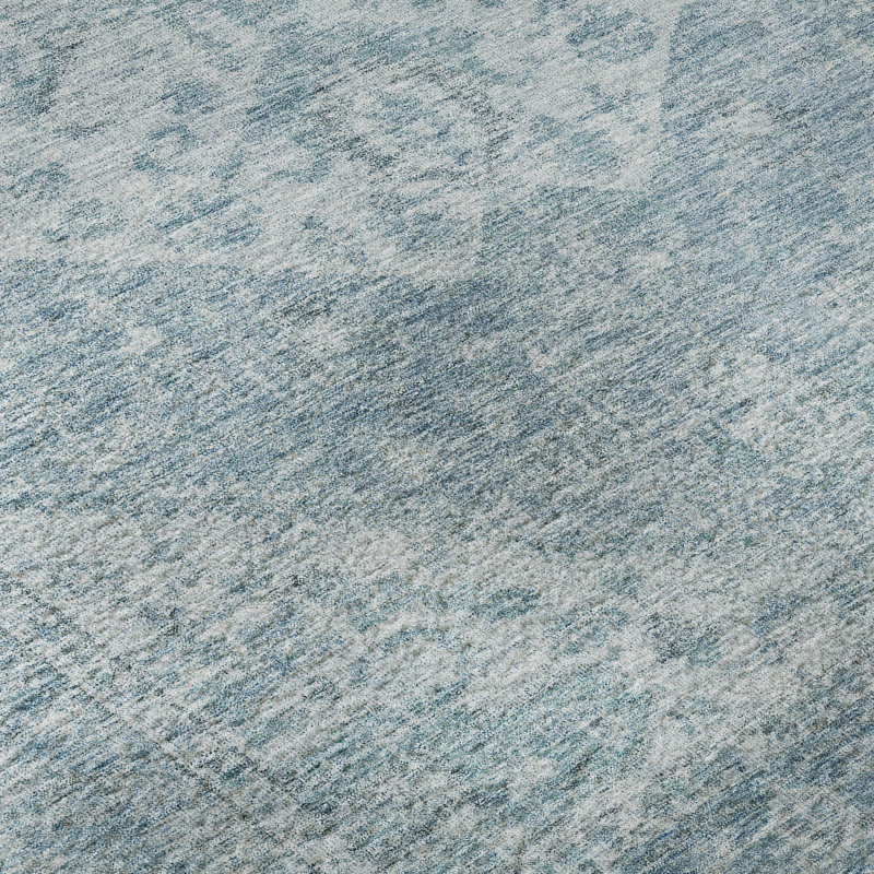 Premium Machine Washable Wayne AMF1104 Global Rug, Runner 2'3" x 7'6"
