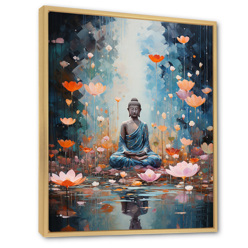 Reproduction symbolique - impression, Cadre naturel flottant, H 20 po x l 12 po x P 1 po