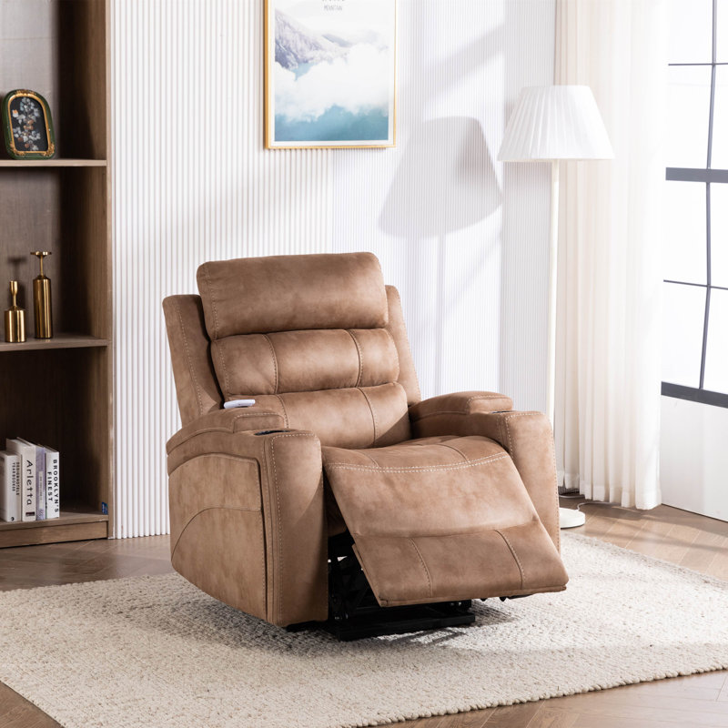 Fauteuil inclinable Marquessa, Brun
