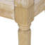 Chaise d'appoint en bois d'hévéa-1660343709