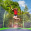 Trampoline de cour arrière de 16 pi avec enceinte de sécurité pour intérieur Specool